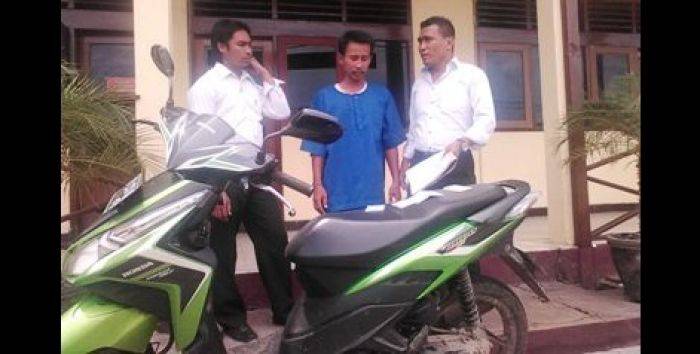 Spesialis Pencuri Sepeda Motor Ditembak Buser Polres Bojonegoro