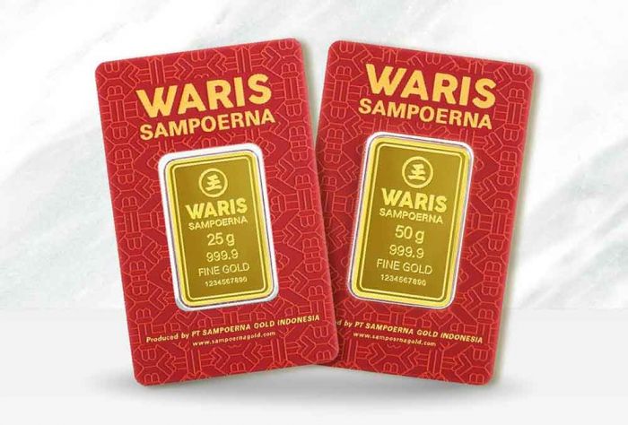 Update Harga Emas Waris Sampoerna 30 Mei 2025