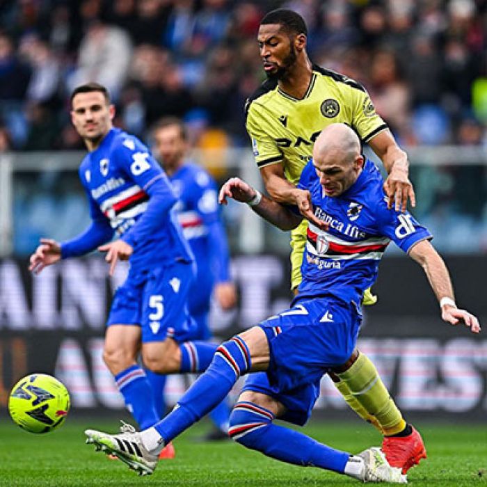 Hasil Liga Italia Sampdoria vs Udinese: Gol Tunggal Ehizibue Bawa Zebrette ke Papan Tengah Hasil Liga Italia Sampdoria vs Udinese: Gol Tunggal Ehizibue Bawa Zebrette ke Papan Tengah