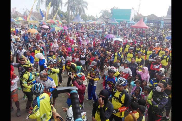 Ratusan Penggowes Hadiri Jelajah Desa Poncokusumo SCC Malang 