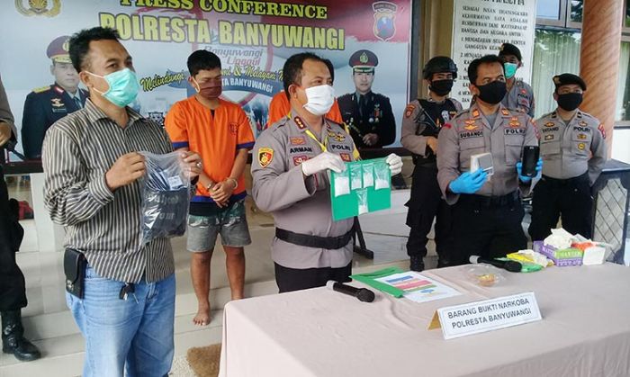 Dua Bandar Sabu di Banyuwangi Dibekuk, Diduga Jaringan Lapas Dua Bandar Sabu di Banyuwangi Dibekuk, Diduga Jaringan Lapas