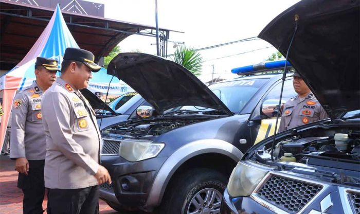 Kapolres Ngawi Tinjau Kendaraan Operasional Jelang Pemilu 2024 Kapolres Ngawi Tinjau Kendaraan Operasional Jelang Pemilu 2024