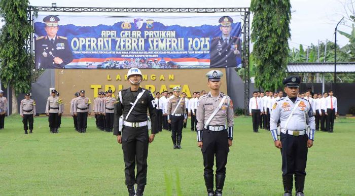 Operasi Zebra Semeru 2025, Polres Madiun Fokus Keselamatan Berlalu Lintas