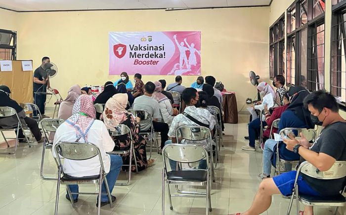 Lampaui Target, Vaksinasi Merdeka Booster Keliling Suntik 50.129 Warga dalam 1 Minggu Lampaui Target, Vaksinasi Merdeka Booster Keliling Suntik 50.129 Warga dalam 1 Minggu