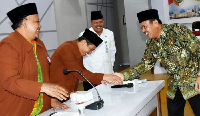 Rakor dan Silaturahmi FKUB Kabupaten Mojokerto, Wabup: Hati-hati, Hoax Ada Pabriknya