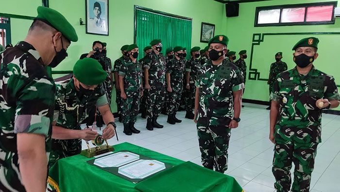 Letkol Inf Budi Handoko Resmi Jabat Dandim 0830/Surabaya Utara