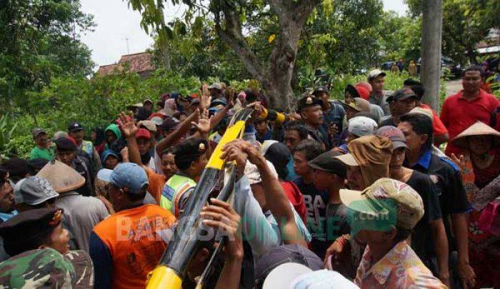 Musyawarah Deadlock, Demo Tambang Ilegal di Karangasem Jombang Ricuh