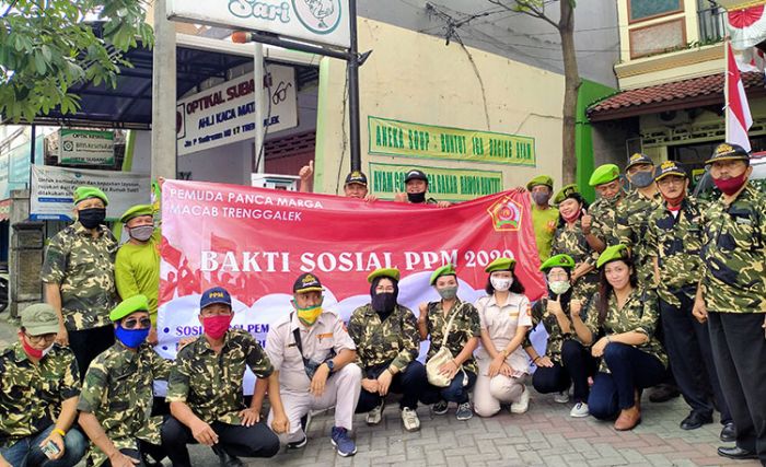 Cegah Degradasi Nasionalisme, PPM Trenggalek Ajak Masyarakat Pasang Bendera Merah Putih