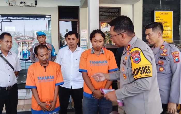 Dua Pria Bangkalan Curi Motor di Parkiran Puskesmas, Hasilnya Buat Beli Narkoba