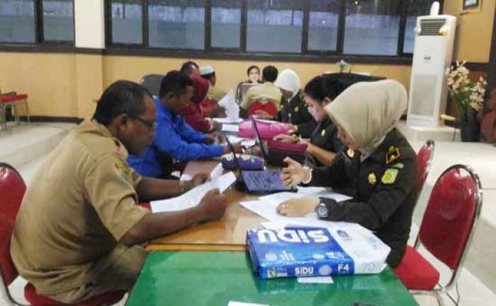 Khawatir Terseret Korupsi Bansos APBD Provinsi, Puluhan Kades Datangi Kejari Sidoarjo