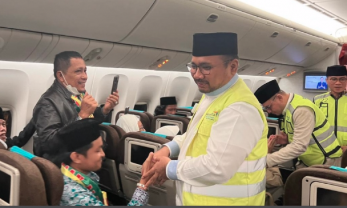 Viral Tulisan Depok di Gua Hira saat Ibadah Haji, Ini Kata Menteri Agama