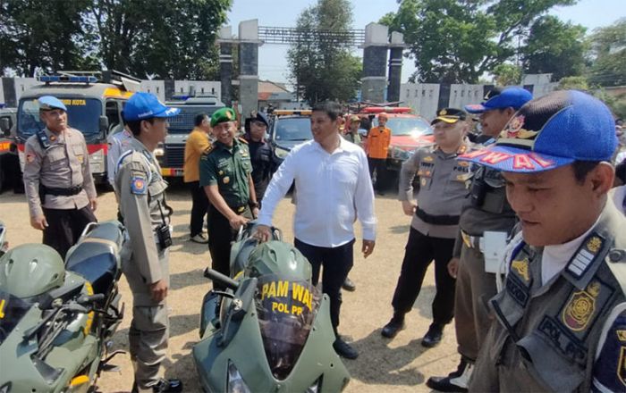 Polres Kediri Kota Gelar Apel Operasi Mantap Brata Polres Kediri Kota Gelar Apel Operasi Mantap Brata