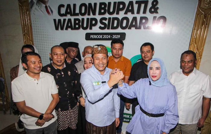 Pilkada Sidoarjo 2024: Subandi-Mimik Raih 58,04 Persen, Unggul di 17 Kecamatan Pilkada Sidoarjo 2024: Subandi-Mimik Raih 58,04 Persen, Unggul di 17 Kecamatan