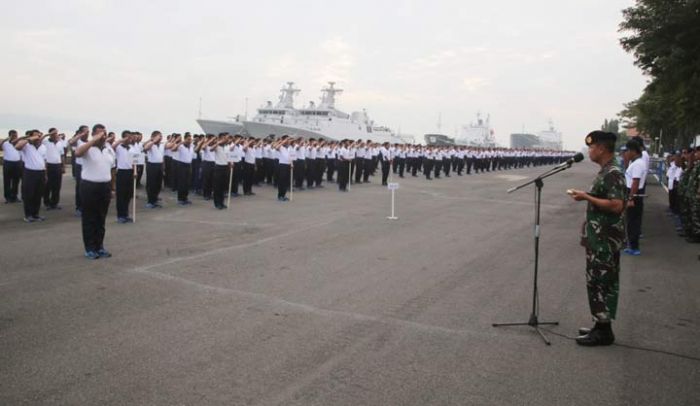 Pangkoarmada II Beri Motivasi dan Pengarahan Atlet Koarmada II