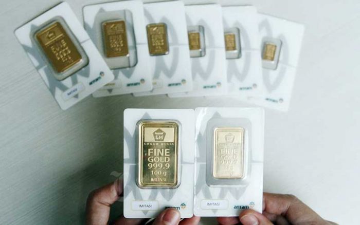 Turun Lagi, Simak Harga Emas Antam Terbaru Hari ini 15 Februari 2025 Turun Lagi, Simak Harga Emas Antam Terbaru Hari ini 15 Februari 2025