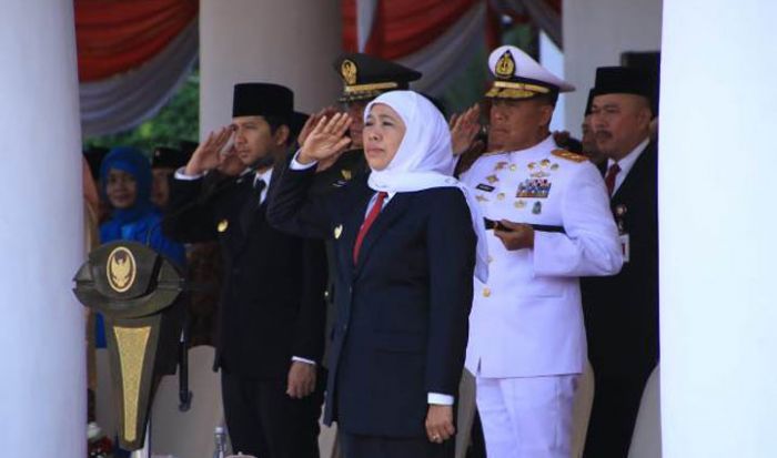 Gubernur Khofifah Ingatkan “Sepele Dadi Gawe” saat Peringati Hari Kesaktian Pancasila 