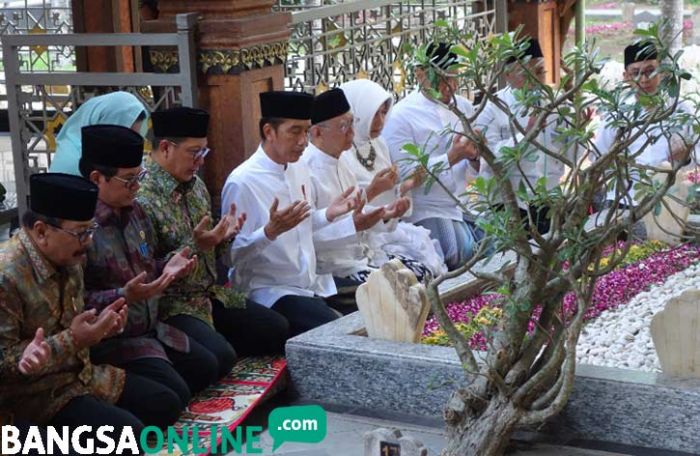 Kunjungan ke Empat Ponpes di Jombang, Jokowi: Sumbangsih Ulama dan Kiai untuk Bangsa Sangat Besar