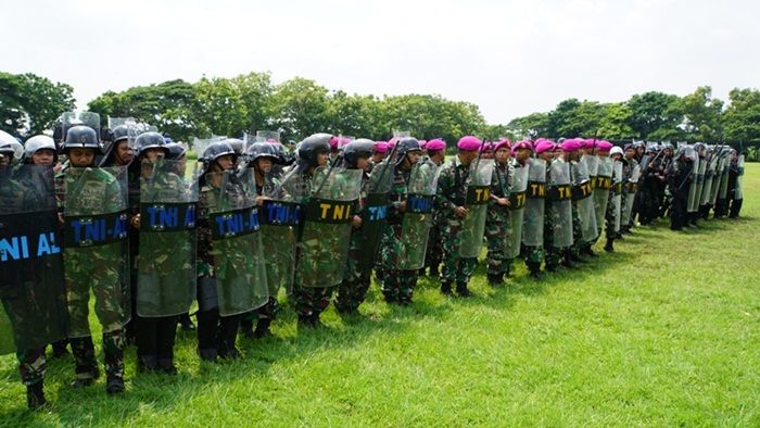 Dansatfib Koarmada II Pimpin Latpam Pemilu Legislatif dan Presiden 2019