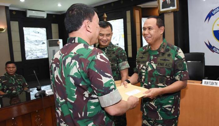 Pangkoarmada II Pimpin Taklimat Akhir Audit Itjen TNI TA 2019