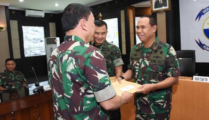 Pangkoarmada II Pimpin Taklimat Akhir Audit Itjen TNI TA 2019
