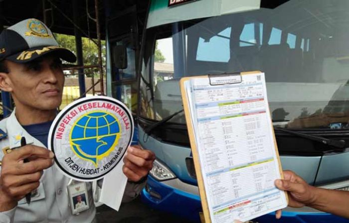 Sidak Angkutan Lebaran, Petugas Temukan Bus Tak Miliki Rem Tangan