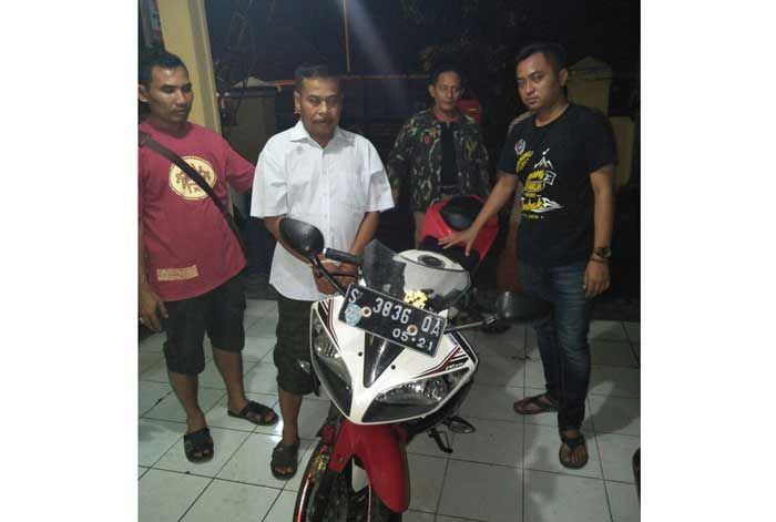 Bawa Kabur Motor Tetangga, Warga Perum Puri Diringkus di Rumah Kos