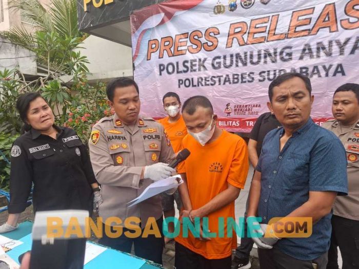 Polsek Gunung Anyar Bekuk Pelaku Curanmor Karyawan Cucian Mobil, Pelaku Ngaku Sakit Hati Polsek Gunung Anyar Bekuk Pelaku Curanmor Karyawan Cucian Mobil, Pelaku Ngaku Sakit Hati