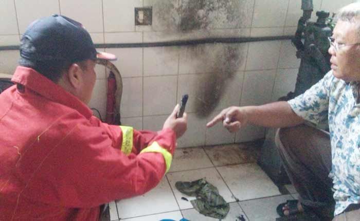 Selang Regulator Bocor, Depot di Jalan Basuki Rahmat Tuban Terbakar Selang Regulator Bocor, Depot di Jalan Basuki Rahmat Tuban Terbakar