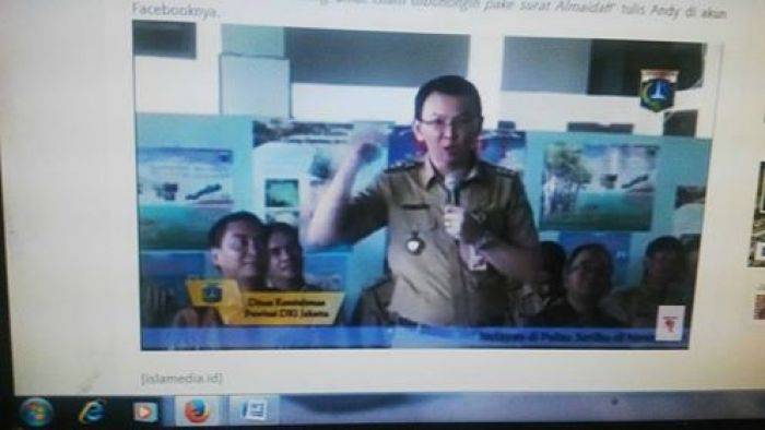 Ahok Sebut Dibohongi Pakai Surat Al-Maidah 51, Persatuan Tionghoa: Itu Menista Islam Ahok Sebut Dibohongi Pakai Surat Al-Maidah 51, Persatuan Tionghoa: Itu Menista Islam
