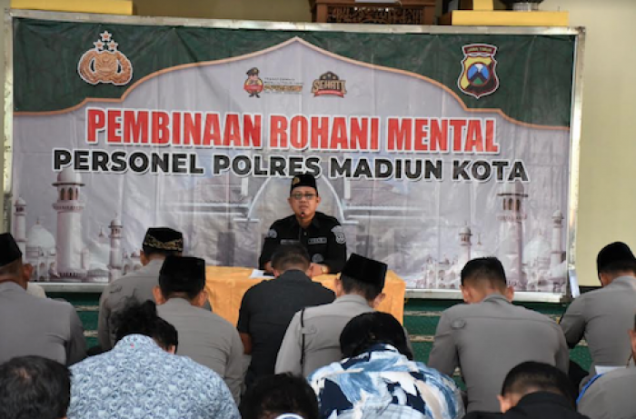 Jelang Pengamanan Malam Suro, Polres Madiun Kota Gelar Istigasah dan Doa Bersama Jelang Pengamanan Malam Suro, Polres Madiun Kota Gelar Istigasah dan Doa Bersama