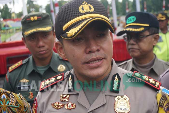  Kapolres Jombang Perintahkan Seluruh Polsek yang Wilayahnya Rawan Bencana Selalu Siaga