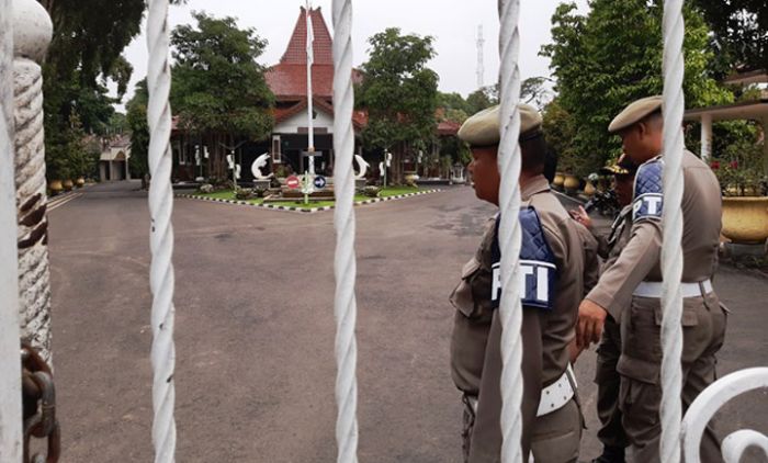 Bupati Sidoarjo Kena OTT KPK, Ini Suasana Pendopo Delta Wibawa