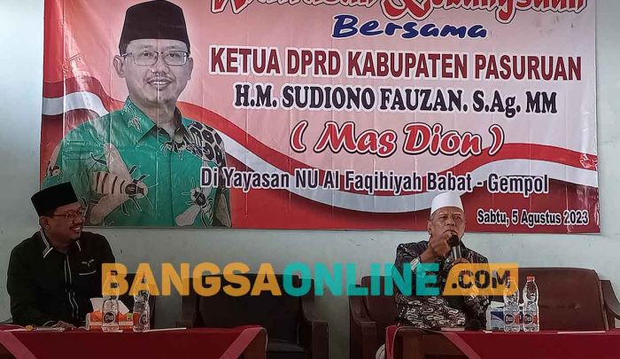 Sesepuh PPP Ingin Mas Dion Jadi Calon Bupati Pasuruan Sesepuh PPP Ingin Mas Dion Jadi Calon Bupati Pasuruan