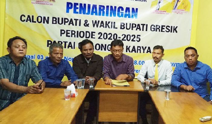 Golkar Gresik Kirim 10 Nama Bakal Cabup dan Cawabup ke DPP Golkar Gresik Kirim 10 Nama Bakal Cabup dan Cawabup ke DPP