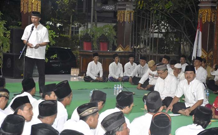 Sholawat dan Siraman Rohani Bersama Ishari NU Kab. Mojokerto, Wabup Sampaikan Teladan Nabi