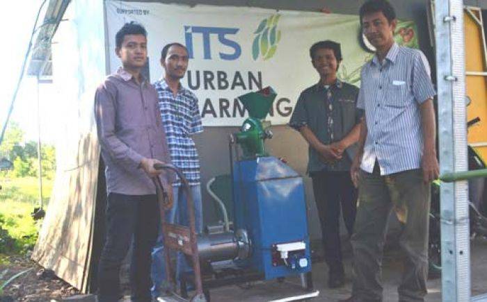 Karya Lima Mahasiswa FTI ITS, Cangkang Telur Bisa Jadi Pupuk Kaya Kalsium