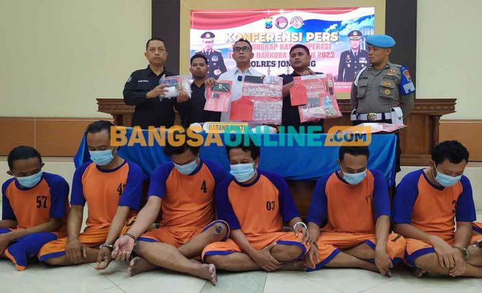 Operasi Tumpas Narkoba Semeru 2023, Polres Jombang Ringkus 18 Tersangka dalam 2 Pekan