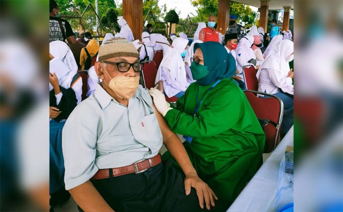 Capaian Vaksinasi Baru 59 Persen, Pemkab Blitar akan Lakukan Vaksinasi Door to Door