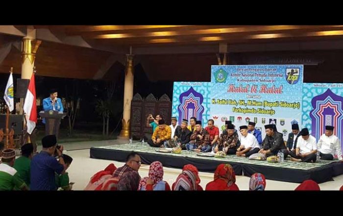 Halal Bihalal KNPI, Bupati Berharap Pemuda Berkontribusi Nyata Bangun Sidoarjo Halal Bihalal KNPI, Bupati Berharap Pemuda Berkontribusi Nyata Bangun Sidoarjo