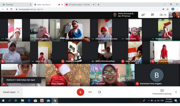 Rayakan HUT Kemerdekaan RI, KB-TK Al Muslim Waru Gelar Berbagai Lomba Virtual Rayakan HUT Kemerdekaan RI, KB-TK Al Muslim Waru Gelar Berbagai Lomba Virtual