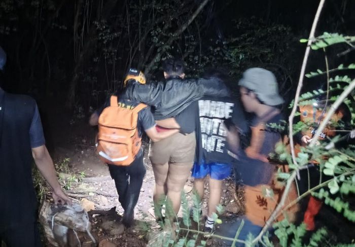 Cidera Kaki dan Tak Bisa Turun, Pendaki Gunung Klotok Kediri Lapor Mbak Wali 112 Cidera Kaki dan Tak Bisa Turun, Pendaki Gunung Klotok Kediri Lapor Mbak Wali 112