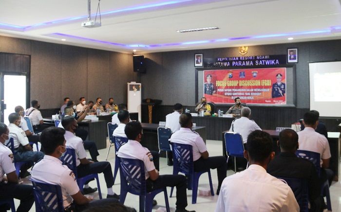 Tingkatkan Peran Satpam dalam Kamtibmas, Polres Ngawi Gelar FGD Tingkatkan Peran Satpam dalam Kamtibmas, Polres Ngawi Gelar FGD