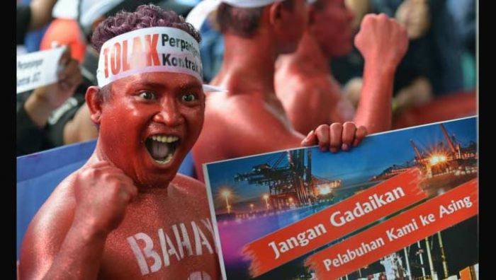 Desak Pengusutan Korupsi Perpanjangan JICT, Ratusan Pekerja Datangi KPK Desak Pengusutan Korupsi Perpanjangan JICT, Ratusan Pekerja Datangi KPK