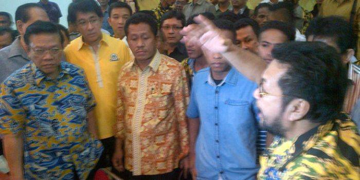 Munas Golkar Rusuh, Pasukan Loreng Serbu Ruang Rapat Pleno 