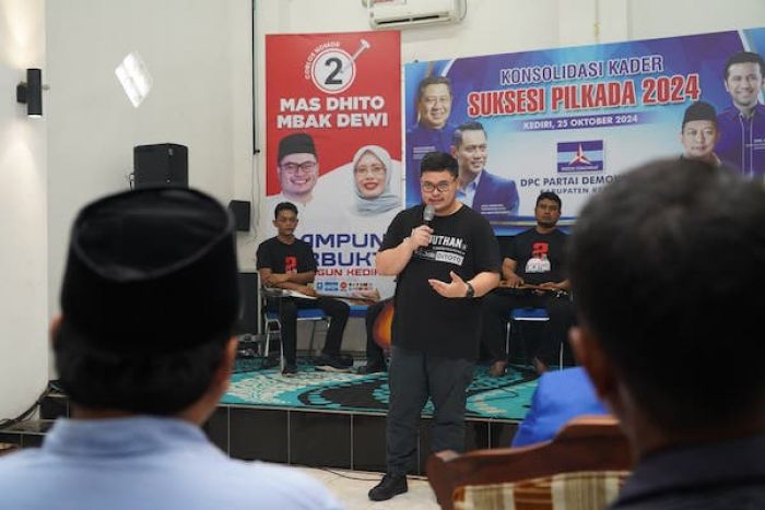 Puas dengan Hasil Debat, Demokrat Kediri Perjuangkan Menangnya Paslon Dhito-Dewi Puas dengan Hasil Debat, Demokrat Kediri Perjuangkan Menangnya Paslon Dhito-Dewi