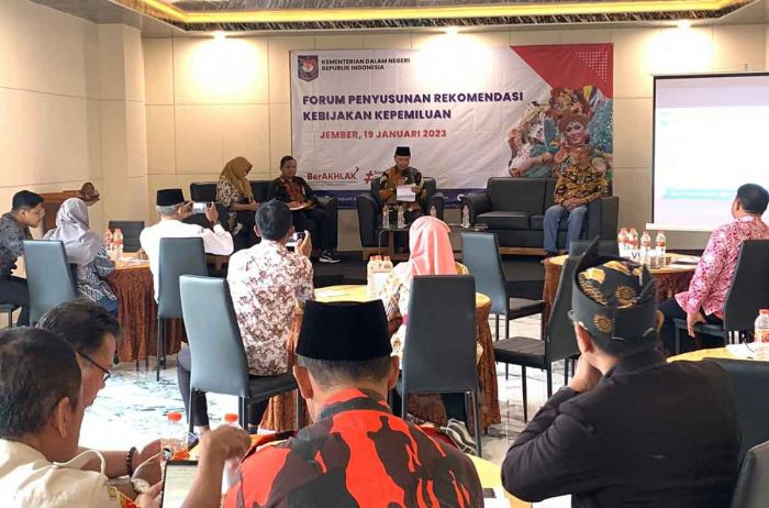 Bakesbangpol Jember Gelar Forum Penyusunan Rekomendasi Kebijakan Kepemiluan