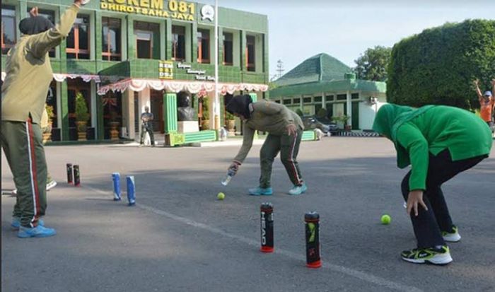 Serunya Lomba Menyambut HUT Kemerdekaan ke-74 RI di Korem Madiun