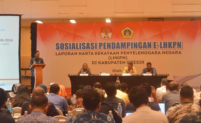 Bupati Sambari Siap Kawal LHKPN di Pemkab Gresik