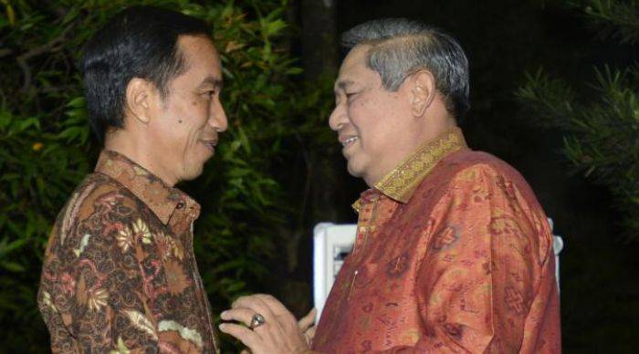 SBY Mengaku Pikirannya Klop, Jokowi Minta Pandangan APBN 2015 SBY Mengaku Pikirannya Klop, Jokowi Minta Pandangan APBN 2015