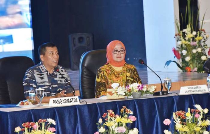 Pangarmatim Berikan Pengarahan Kepada Kowal di Jajaran Koarmatim Pangarmatim Berikan Pengarahan Kepada Kowal di Jajaran Koarmatim